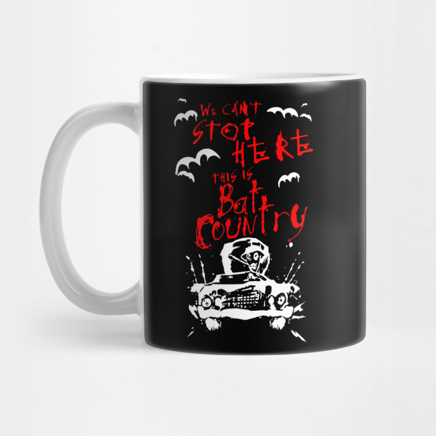 We Can't Stop Here This Is Bat Country T-shirt